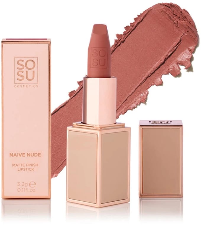 Sosu | Matte Lipstick Naive Nude - Vegan