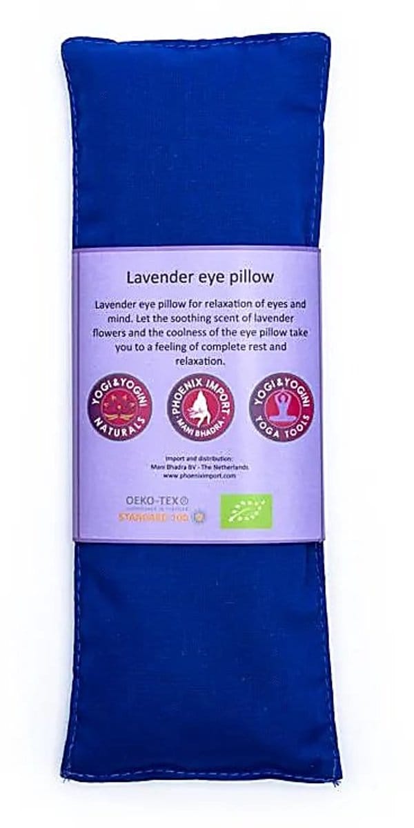 Oogkussen relax lavendel blauw