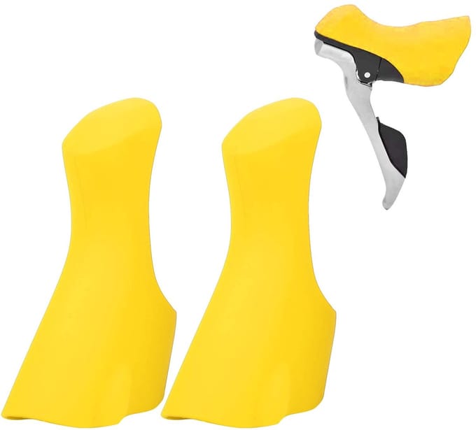 Solidchoice- Fietsgrepen Ergonomisch Ontwerp - Antislip - Schokabsorberend - Duurzaam - Silicone - 2 Stuks - Stuurhoezen