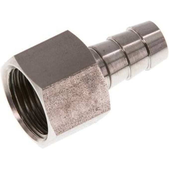 G 3/8'' x 9mm RVS Slangpilaar 40 Bar