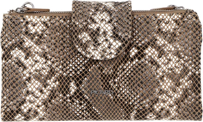 PICARD Leren Schoudertas Magic Crossbody Bag Sand Beige
