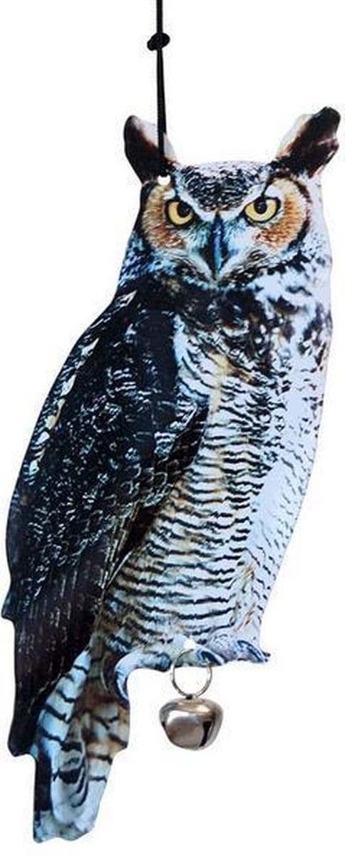 Vogelverschrikker Oehoe met belletje