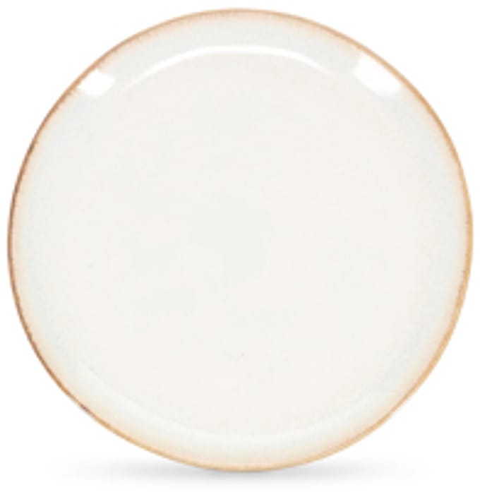 S&P Plat bord 21cm coupe wit Artisan (Set van 4)