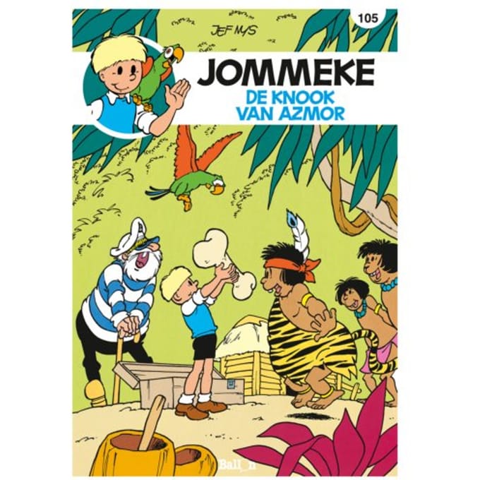 De Knook Van Azmor - Jommeke Strip - Nieuwe Look