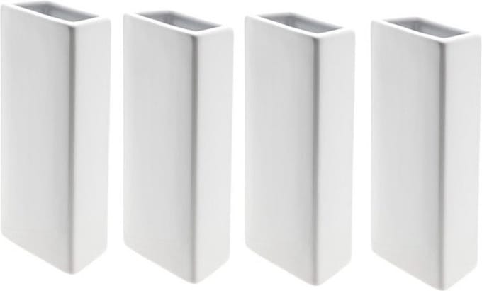 4x Radiator luchtbevochtiger wit 31 cm - verdamper