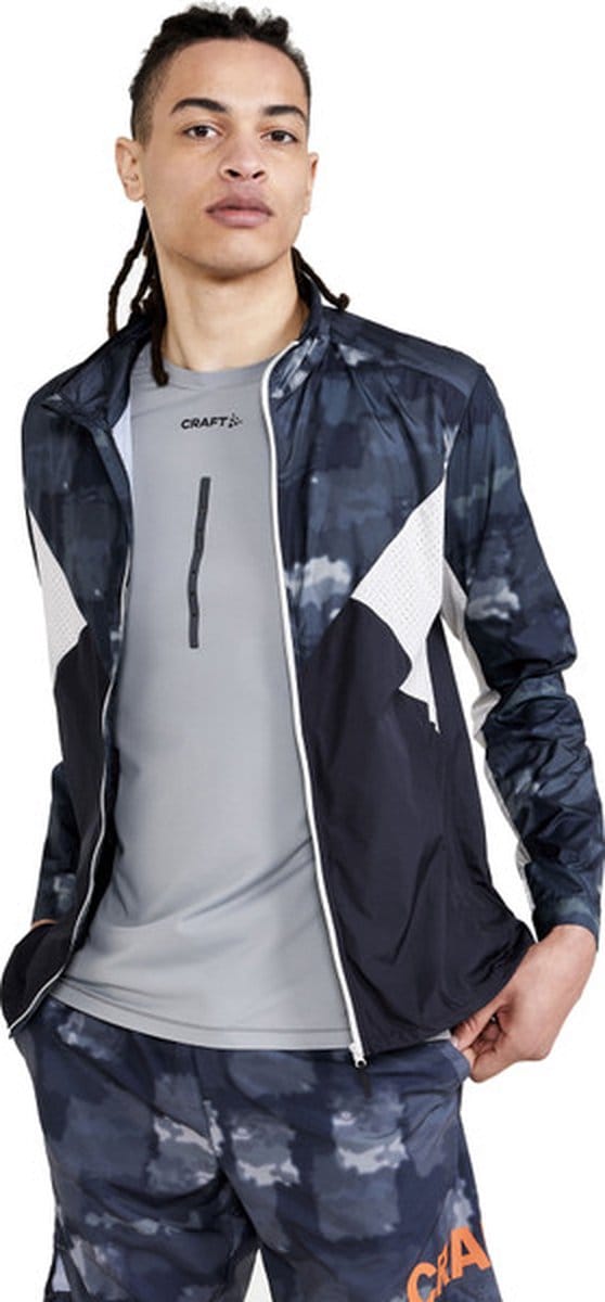 Craft Adv Essence Wind Jacket Heren - sportjas - zwart - Mannen