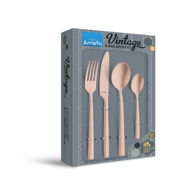 Amefa Manille Vintage - Koper -16 delige bestekset - 4 persoons