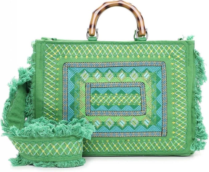 SURI FREY Schoudertas Handtas Lucy Shopper Apple Groene