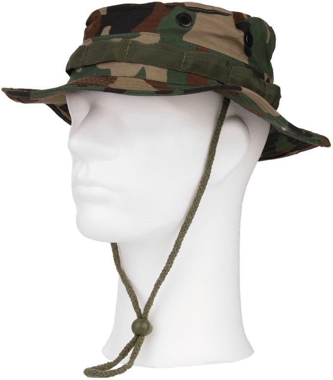 Fostex bush hoed luxe Ripstop woodland camo maat Medium/57