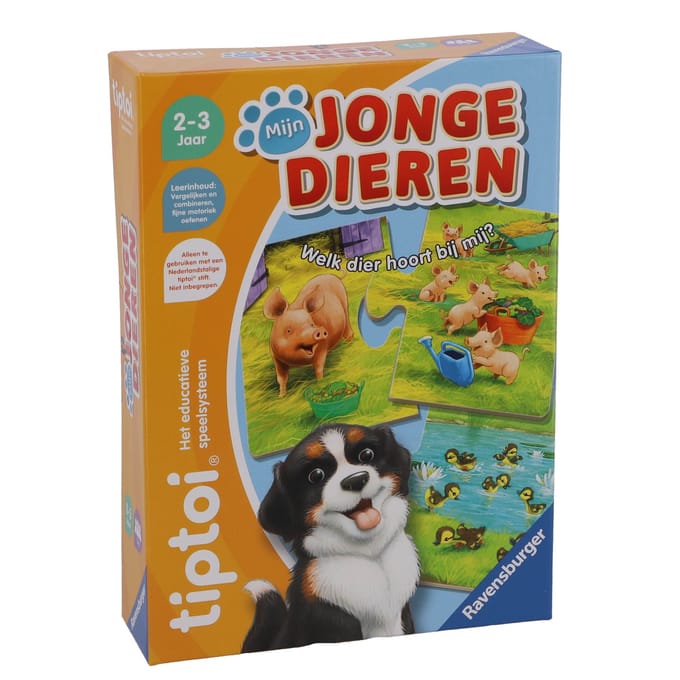 tiptoi Mijn jonge dieren - Interactief spel voor 1-4 jaar - Ravensburger