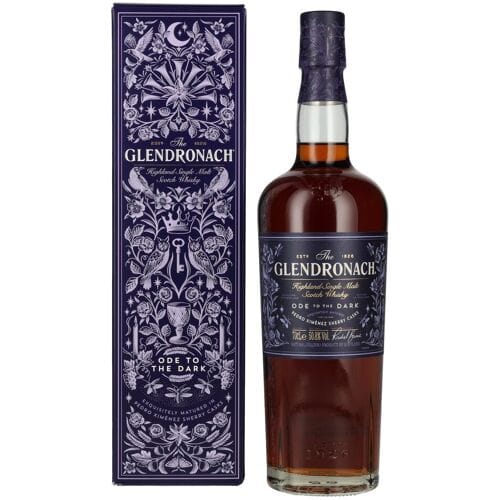The GlenDronach ODE TO THE DARK Highland Single Malt 50,8% Vol. 0,7l in geschenkverpakking