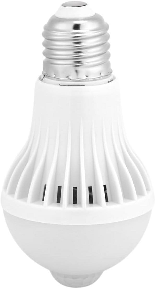 Infrarood Bewegingssensor LED Lamp E27 met PIR Technologie - 7W