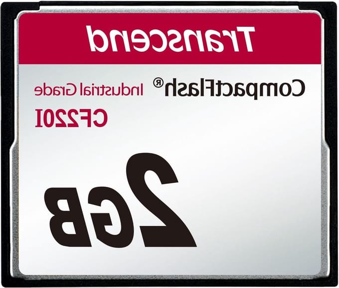 Geheugenkaart - CompactFlash opslag - Industrieel gebruik - Breed temperatuurbereik - 2GB - Zwart