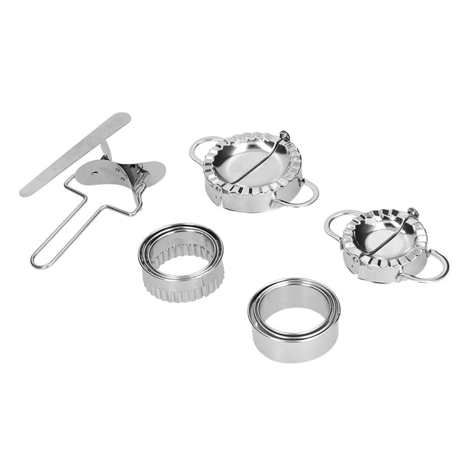10 STUKS Roestvrij Staal Dumpling Maker Dumpling Vorm Set en Snijder Thuis Keuken AccessoiresDumpling gray