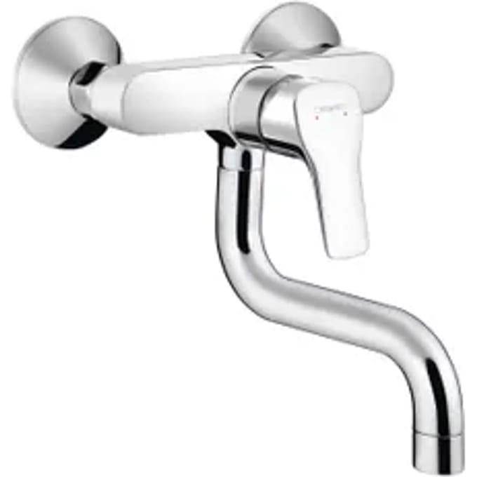 Hansgrohe Muurkeukenmengkraan Mysport Chroom