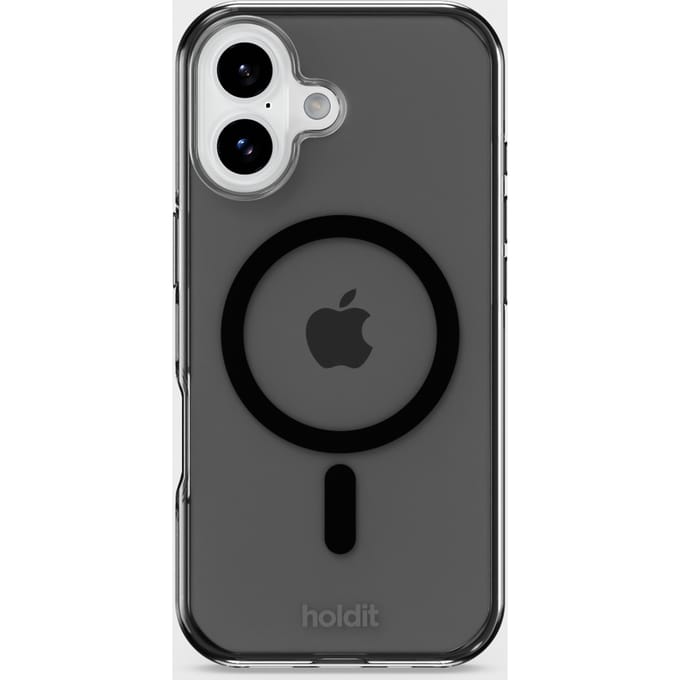 Phone Case Transparent Magsafe Compatible Black iPhone 17