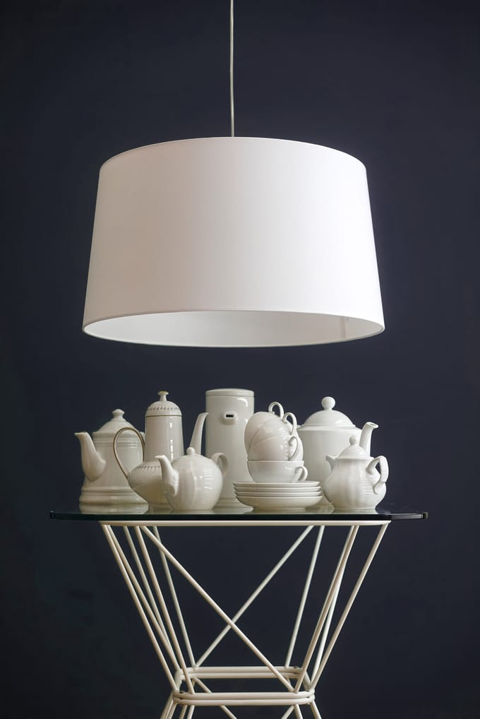 FRAUMAIER - Lea hanglamp - wit - RAL 9016