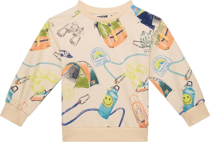 Someone ISAAC-SB-16-B Jongens Trui - SOFT BEIGE