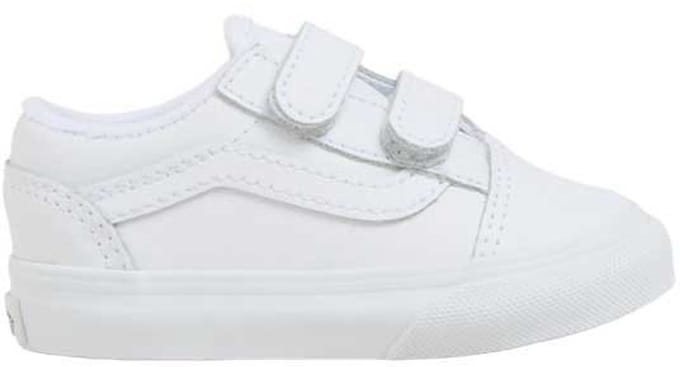 Vans Old Skool V Peuterschoenen Wit EU 22 1/2 Jongens,Meisjes