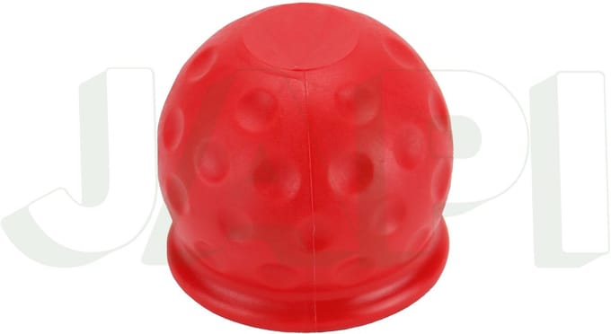 Trekhaakdop rubber universeel rood