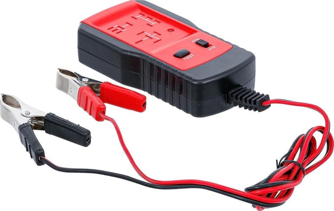 Voertuigrelaistester - Auto Relais Tester - Auto Onderhoud - Ingebouwde LED Indicator - 12 Volt - Rood