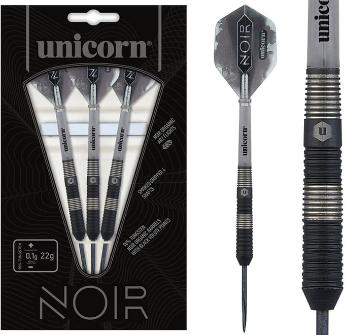Unicorn Noir Shape 3 90% - Dartpijlen