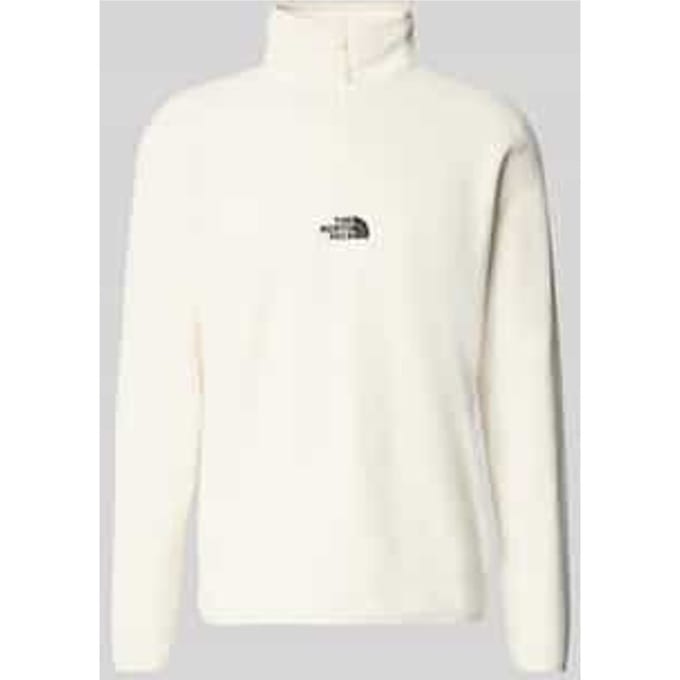Fleecepullover met labelstitching