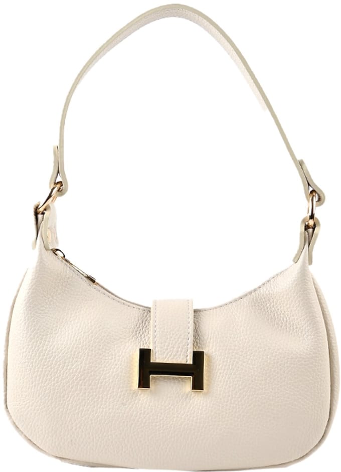 Giuliano Lederen handtas Gaia - Made in Italy - Beige