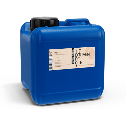 Natural Heroes - Druivenpitolie (Expeller Pressed & Geraffineerd) 1000 ml (jerrycan)