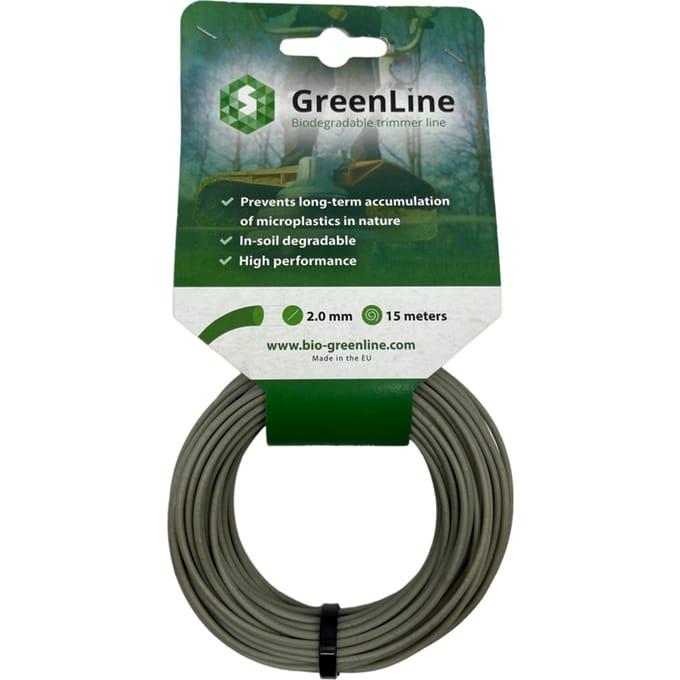 Greenline biologisch maaidraad 2,0mm 15m