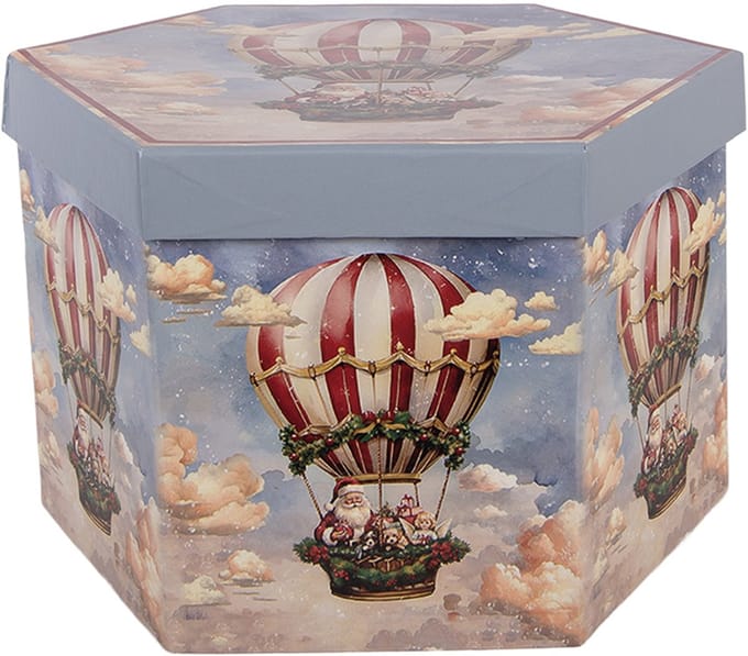 Clayre & Eef Kerstbal Set van 14 Overig 8x8x8 cm Beige Kunststof Kerstballen