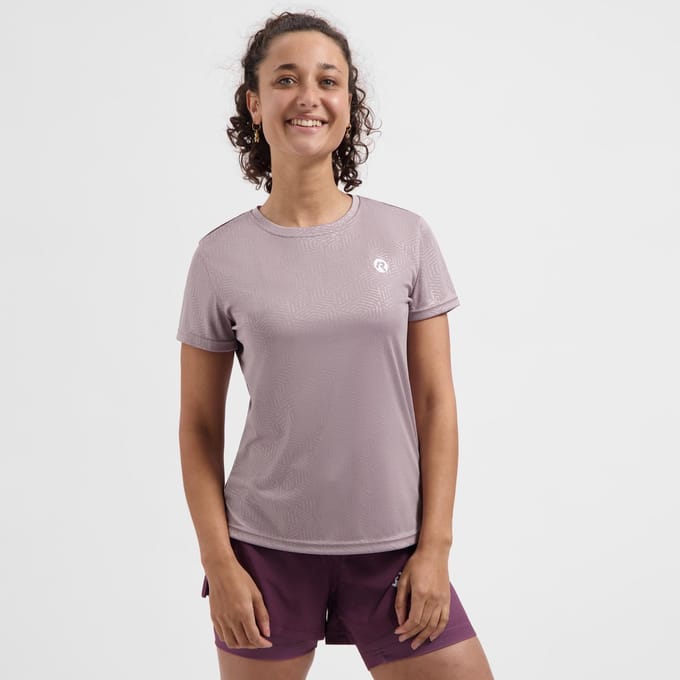 Rogelli Motion Dames Hardloopshirt - Korte Mouw - Roze