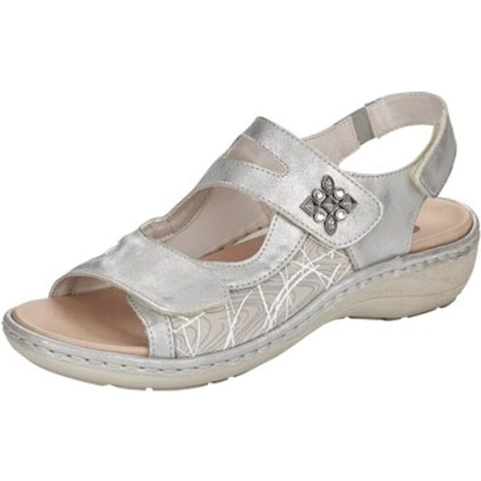 Sandalen met sleehak Remonte -