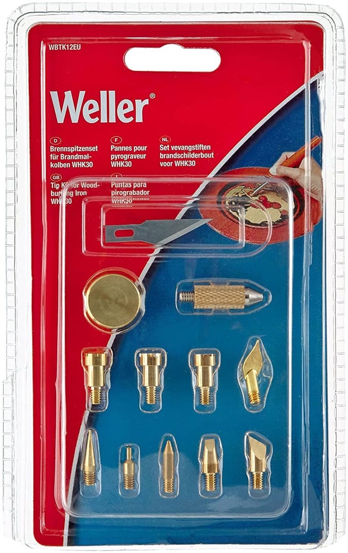 Weller SPITZEN-SET F.BRANDMAL+HOBBYKIT WHK30 Soldeerpuntset Inhoud: 1 stuk(s)