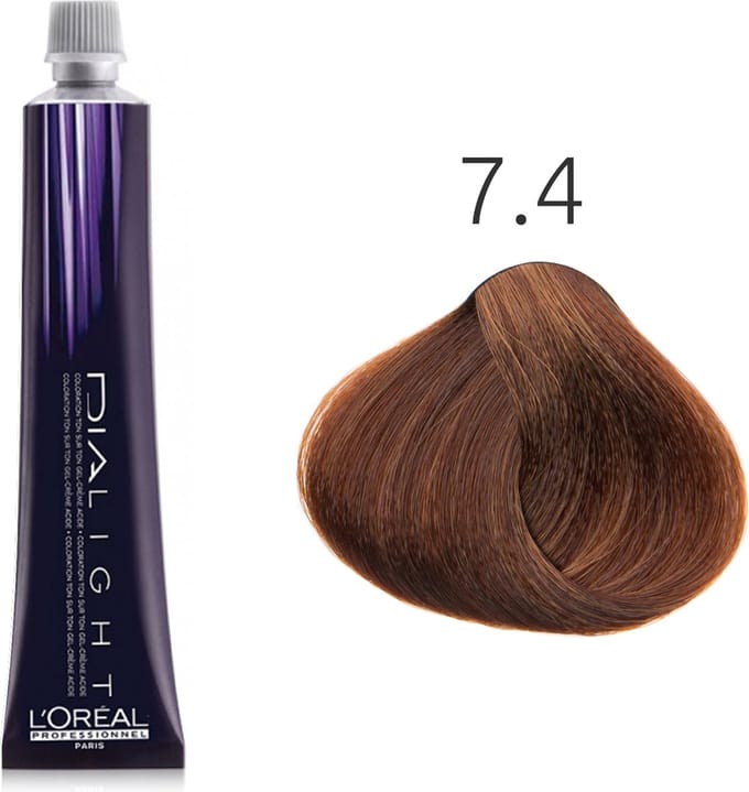 L'Oréal Professionnel - Dia Light - Haarverf - 50 ML - 7.4