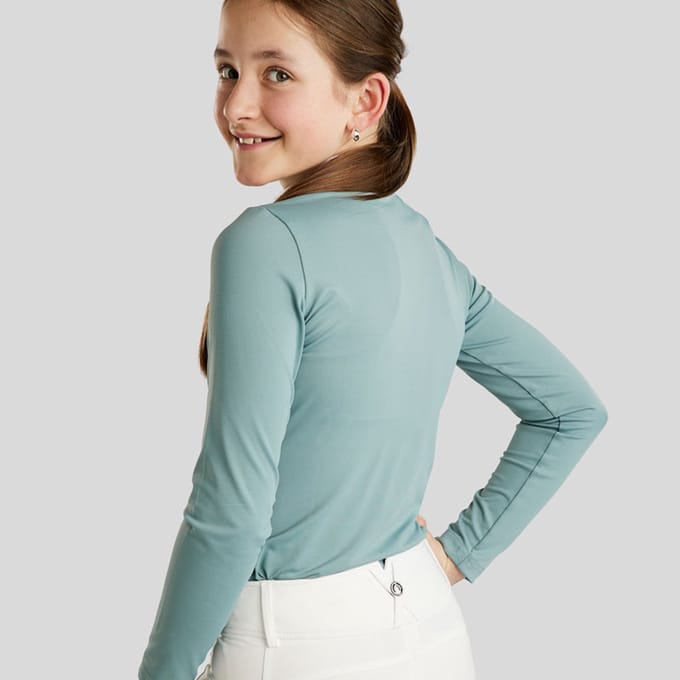 Montar Wedstrijdshirt MoCha Kids Stone Blue - 140