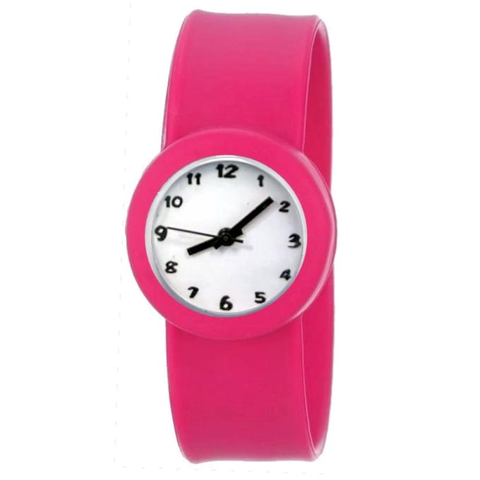 Fako® - Kinderhorloge - Slap On Mini - Classic - Fuchsia
