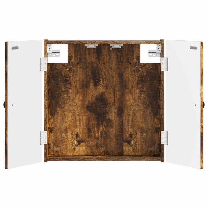 vidaXL - Dartbord - Kabinet - BREDA - Gerookt - eiken - 52,5 - x - 10,5 - x - 53,5 - cm