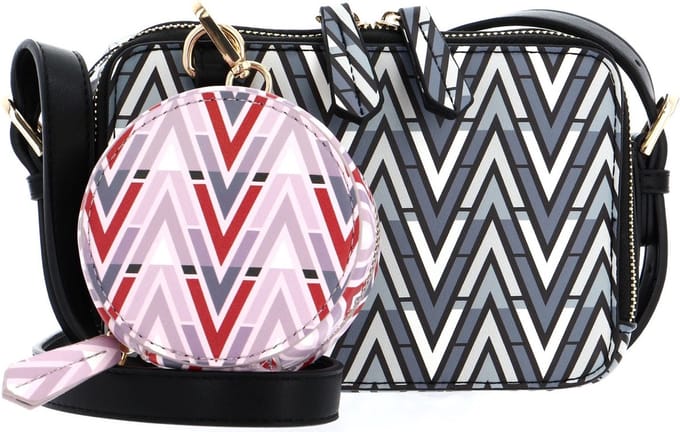 VALENTINO Schoudertas Tonic Haversack Nero / Multicolor Veelkleurig