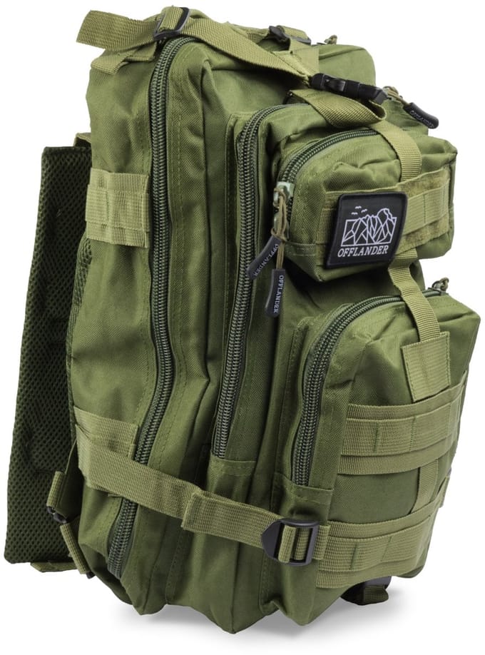 Offlander Survival - Rugzak - 25L - Waterdicht - Groen