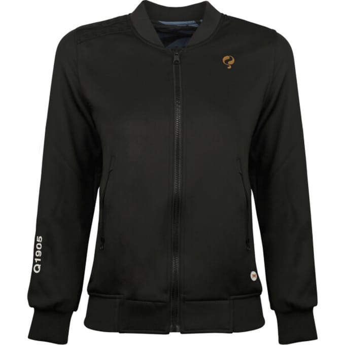 Q1905 Q reversible jacket melbourne w bg + print bg/china blue + black