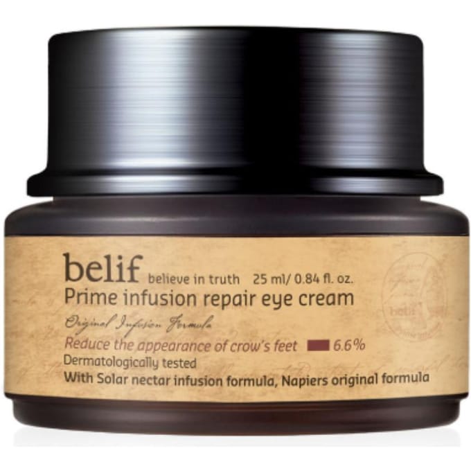 belif Prime Infusion Repair Oogcrème 25ml black