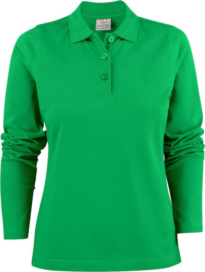 Printer POLO SURF RSX LONG SLEEVE LADY 2265012 - Frisgroen - XS