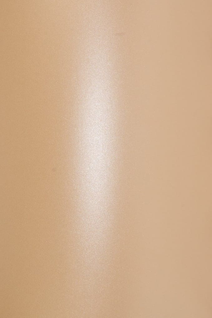 Netuno - oranje metallic papier - A4 - 21 x 29,7 cm - 20 vellen - 250 gram - Aster Metallic Salmon