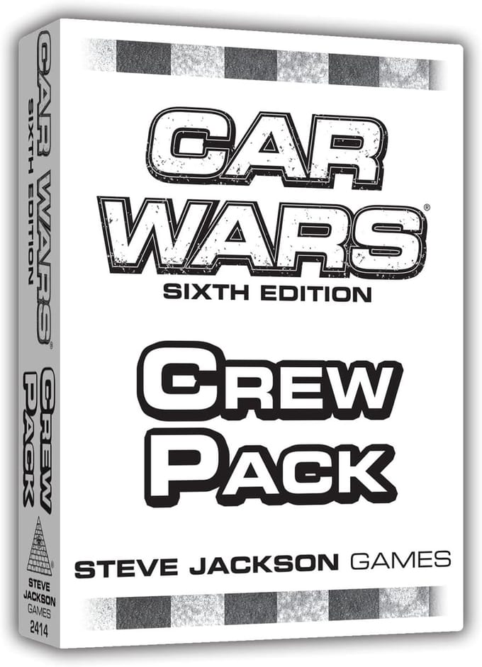 Car Wars: Crew Pack - Uitbreiding - Bordspel - Engels - Steve Jackson Games