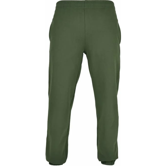 Basic Sweatpants Joggingsbroek met steekzakken Olive - S
