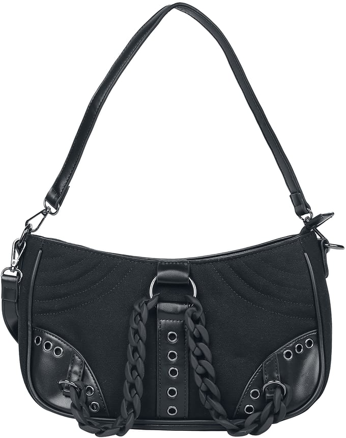 Banned - Gothic Handtas - Earthworm - voor Vrouwen - zwart