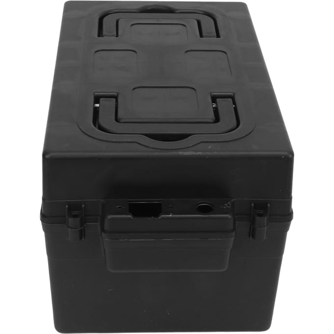 Elektrische Motorfiets Batterijdoos Draagbare Plastic Handheld Scooter Batterij Opbergkoffer gray