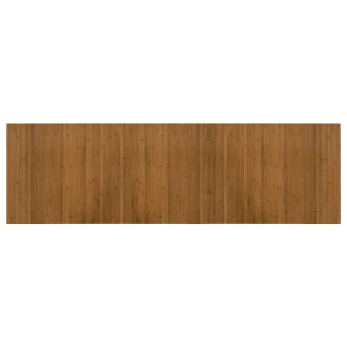 vidaXL - Vloerkleed - rechthoekig - 60x200 - cm - bamboe - bruin