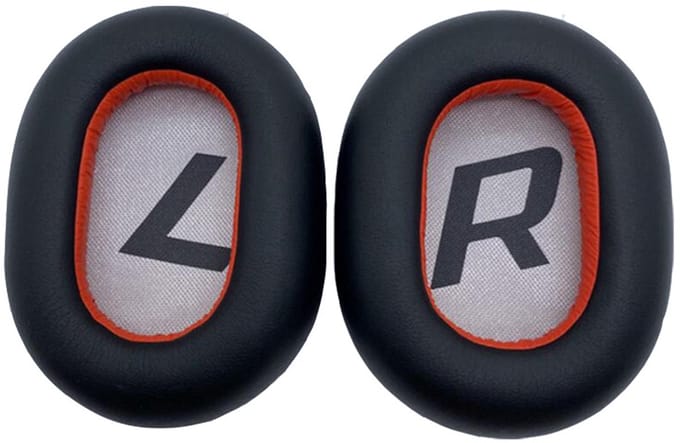 Oorkussens Geschik voor Backbeat Pro 2 SE 8200UC (1 paar zwart/rood)